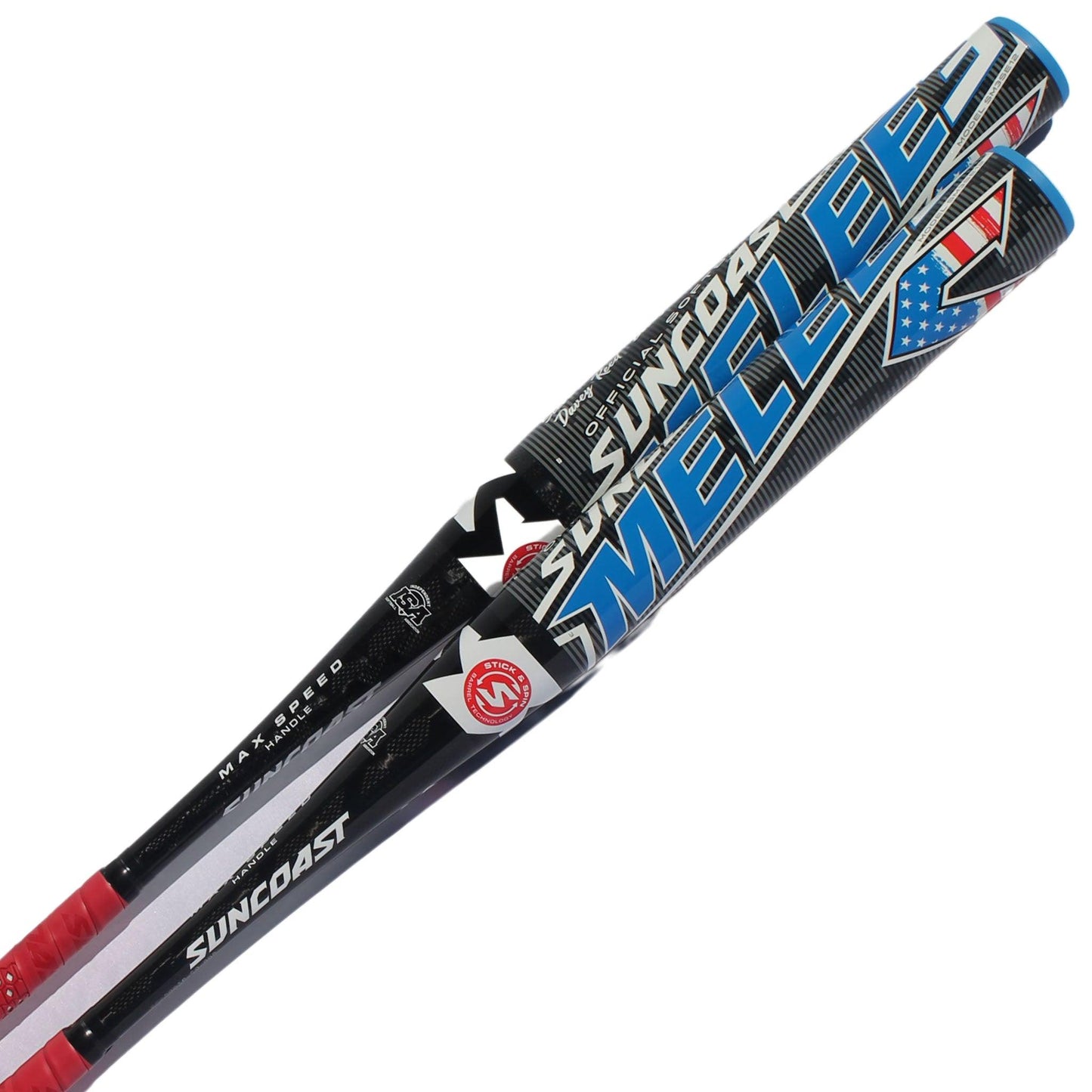 Suncoast Melee 3 End Loaded 12 1-Piece SSUSA Senior Slowpitch Softball Bat - SM3SE12