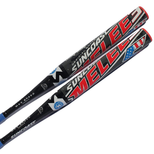 Suncoast Melee 3 Balanced 13 1-Piece SSUSA Senior Slowpitch Softball Bat - SM3SB