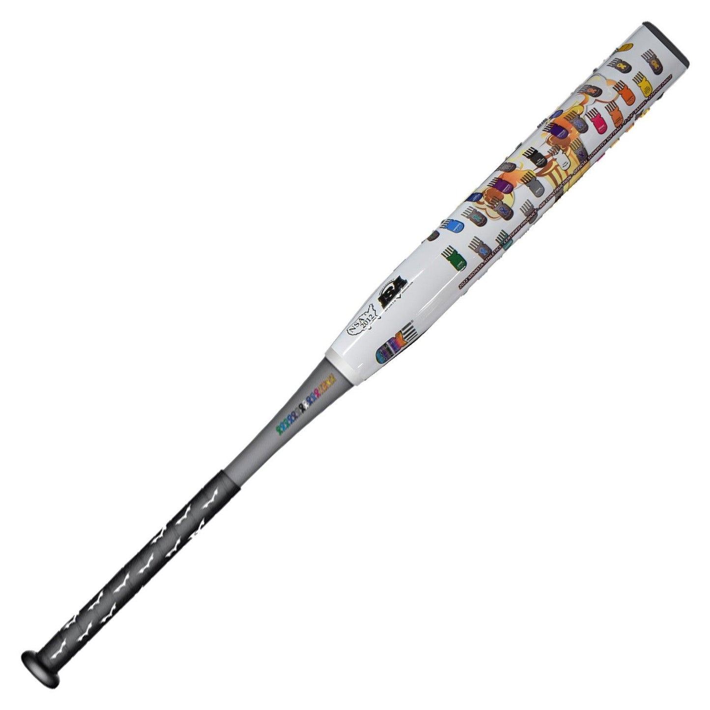 2022 Monsta Athletics - Droppin Bombs On All Cancer 2PC 12.5 Barrel .5oz End Load USSSA 240 Slowpitch Bat - No Warranty