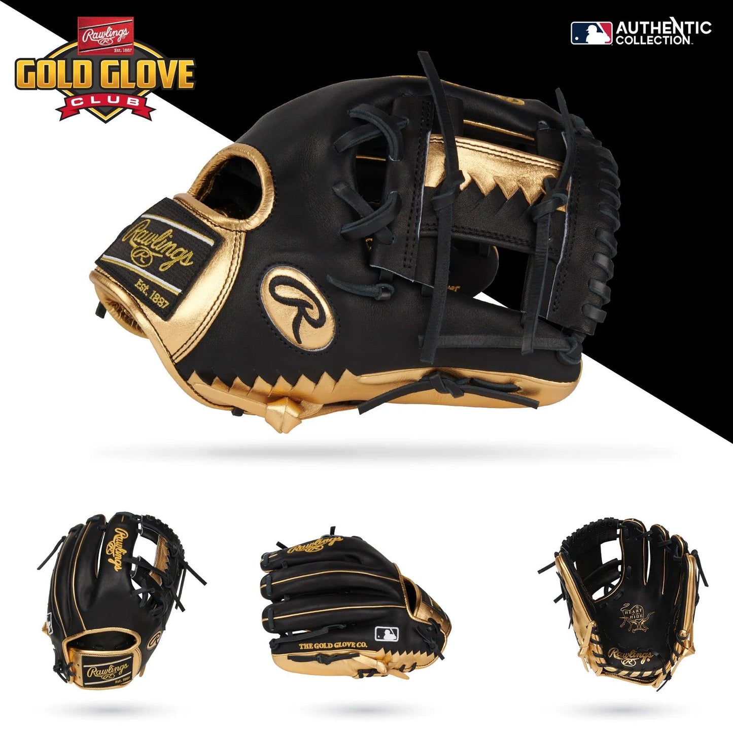 Rawlings Heart of The Hide 11.5 Gold Glove Club June 2024 - PRO-GOLDYVIII