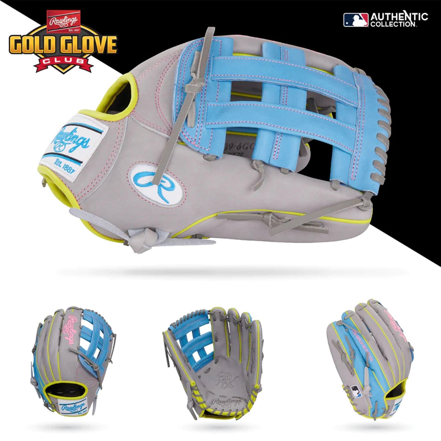 Rawlings Heart of The Hide 12.75 Gold Glove Club February 2024 - PRO3039-6GCB