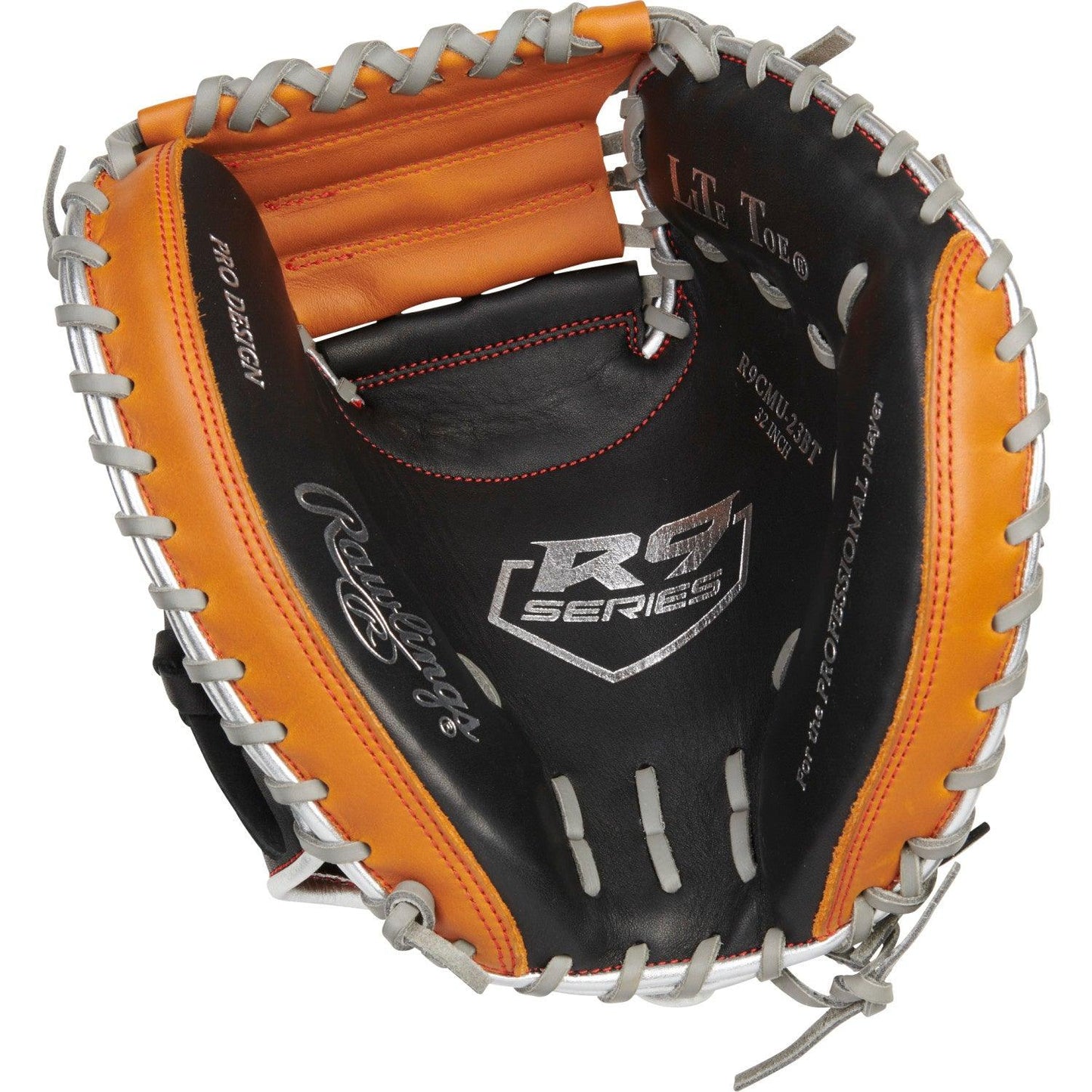 2023 Rawlings R9 ContoUR Series 32 Catchers Mitt/Glove - R9CMU-23BT
