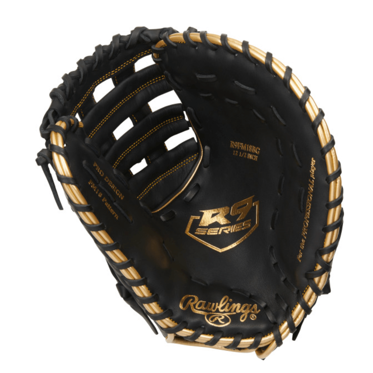 Rawlings R9 Baseball 12.5 First Base Mitt/Glove  R9FM118BG