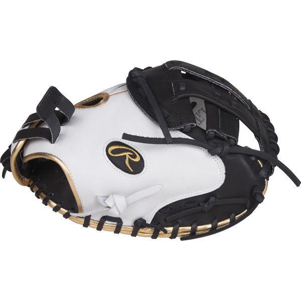 Rawlings Liberty Color Series 33 RHT Fastpitch Catcher's Mitt/Glove RLACM33FPWBG