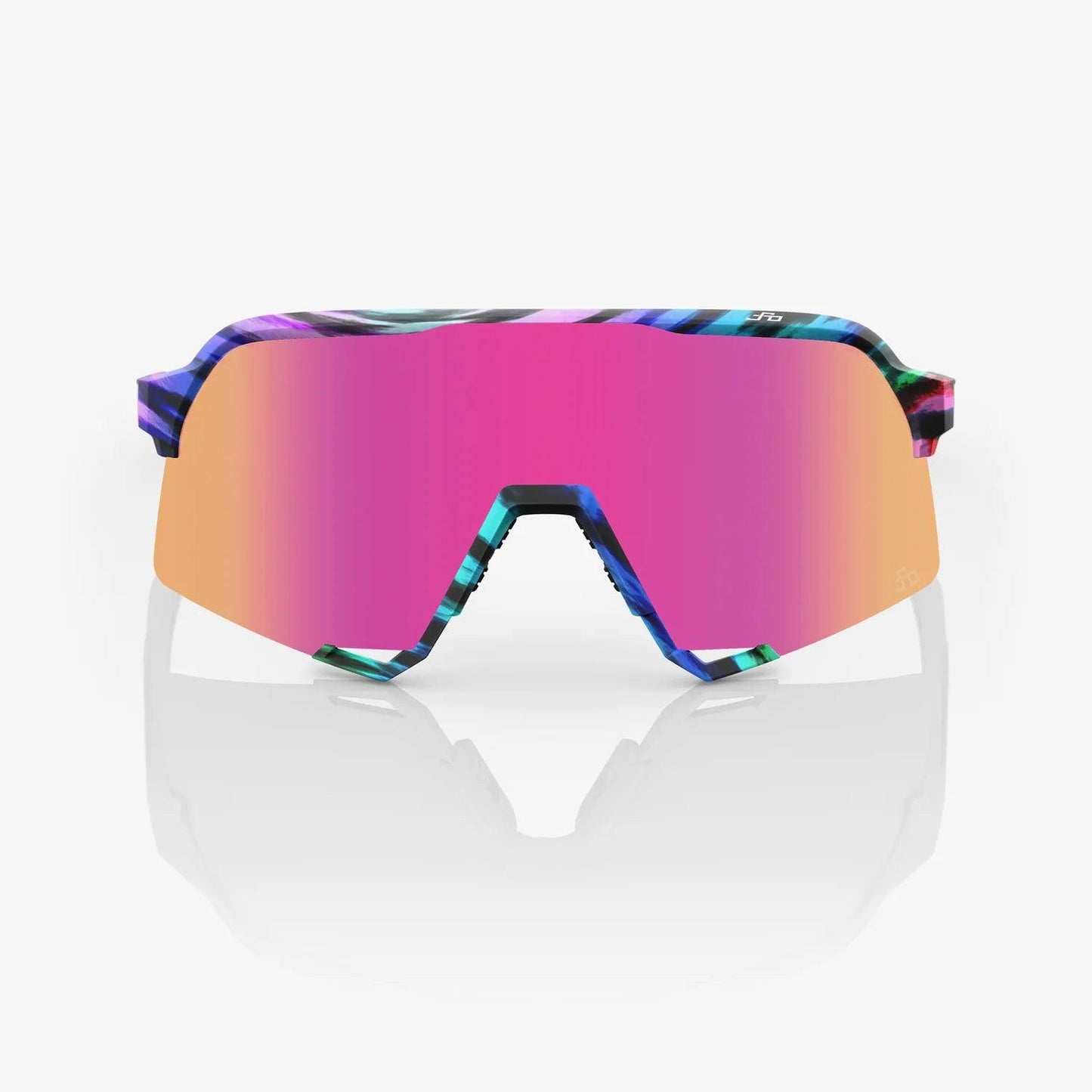 100% S3 - Peter Sagan LE Soft Tact Tie Dye Purple Multilayer Mirror Lens