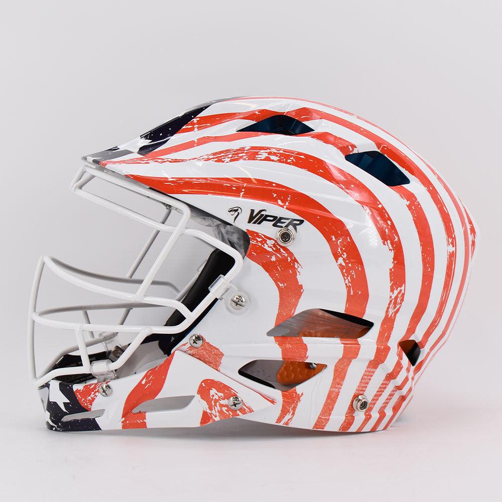 Viper Softball Pitchers Helmet - Stars and Stripes