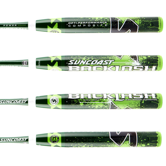 Suncoast Backlash 13 End Load 2PC ASA/USA Slowpitch Softball Bat - SBASAE