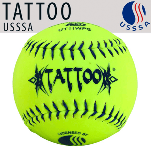 AD Starr Tattoo Classic W USSSA 11 Synthetic Slowpitch Softballs - UT11WPS