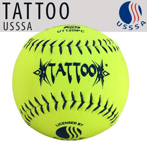 AD Starr USSSA Senior Tattoo 12 Slowpitch Softballs - UT12SR2PC