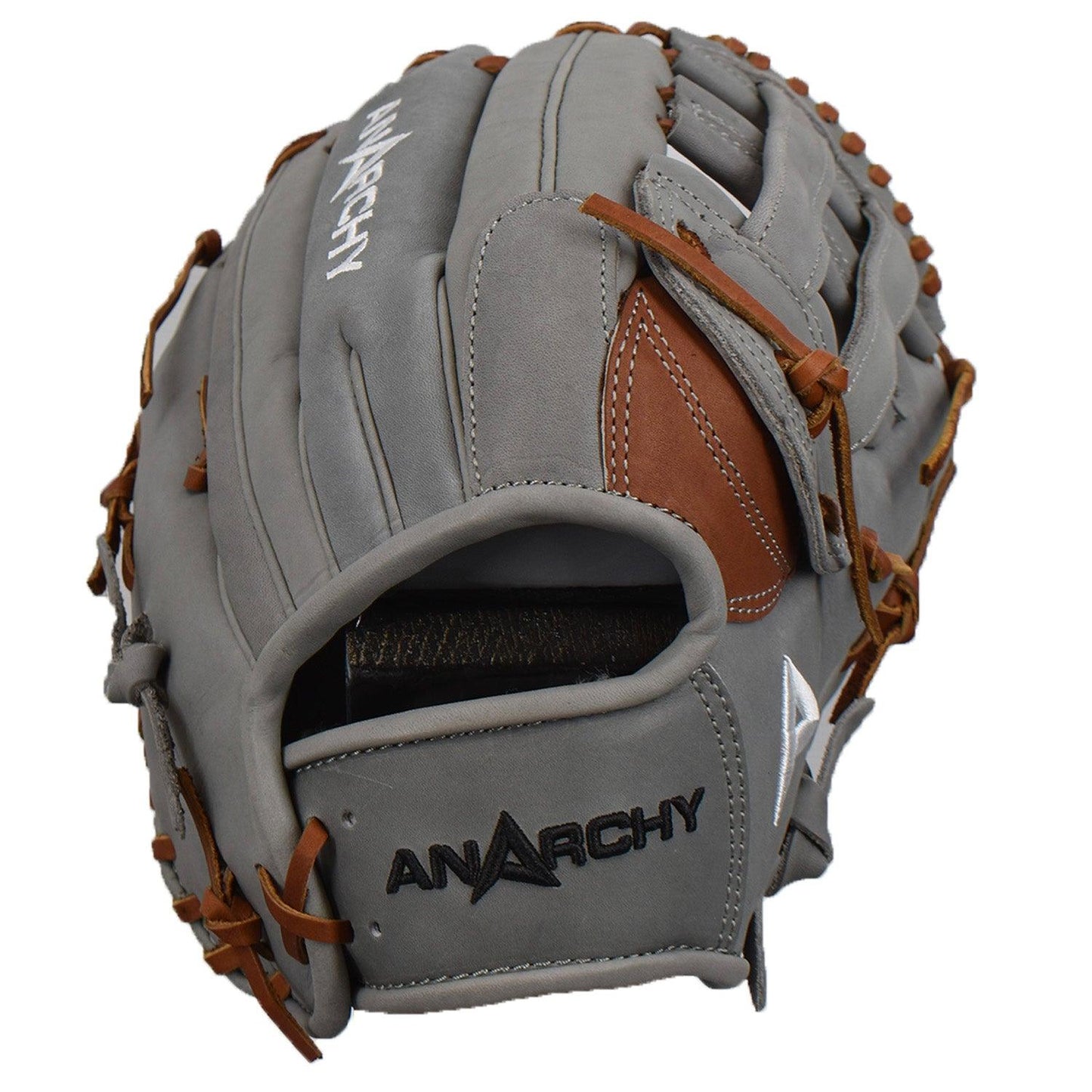 Viper Premium Leather Slowpitch Softball Fielding Glove  VIP-H-GR-BR-004