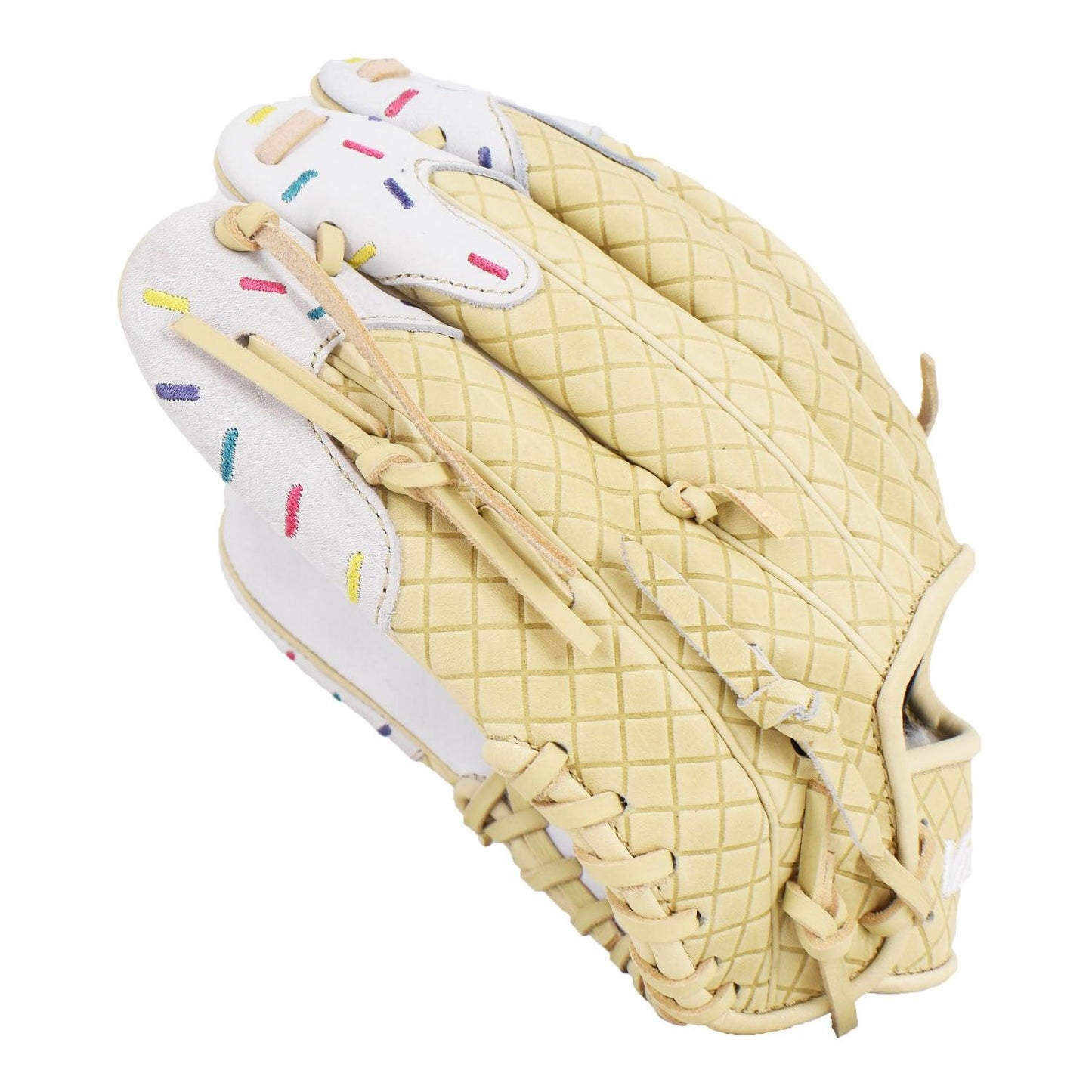 Viper Limited Edition Leather Slowpitch Softball Fielding Glove  Ice Cream Drip