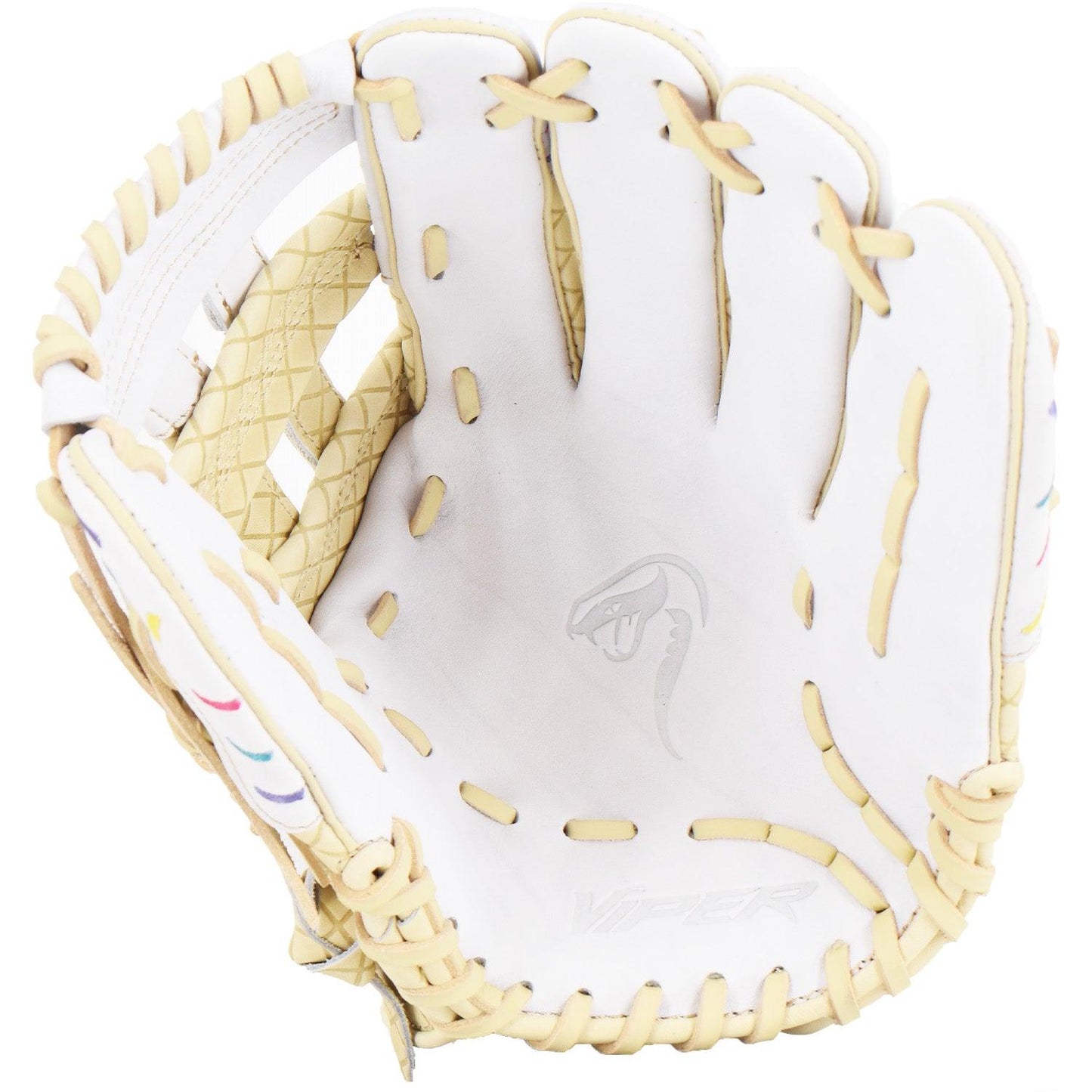 Viper Limited Edition Leather Slowpitch Softball Fielding Glove  Ice Cream Drip