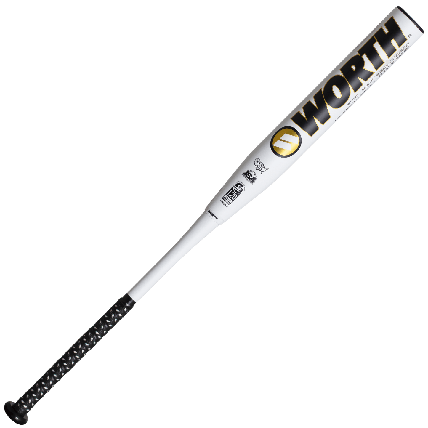 2022 Worth Terri Ross - Krecher XL 2pc 12.75 Barrel USSSA Slowpitch Softball Bat WTR22U