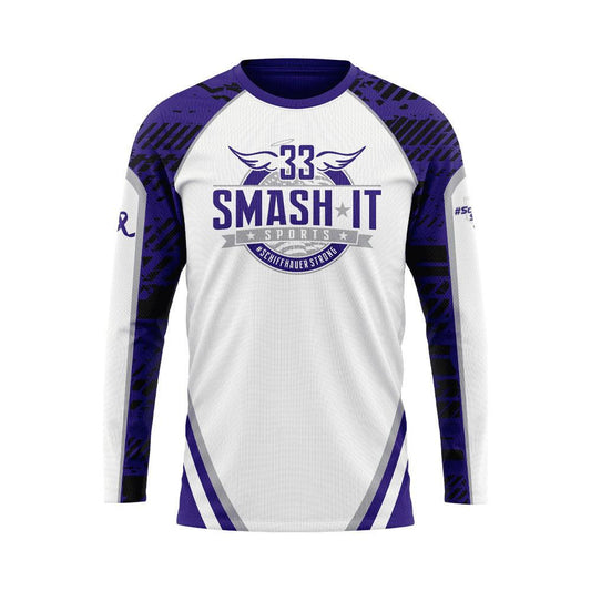 Schiffhauer Strong - Long Sleeve Jersey (Customized Buy-In) - White