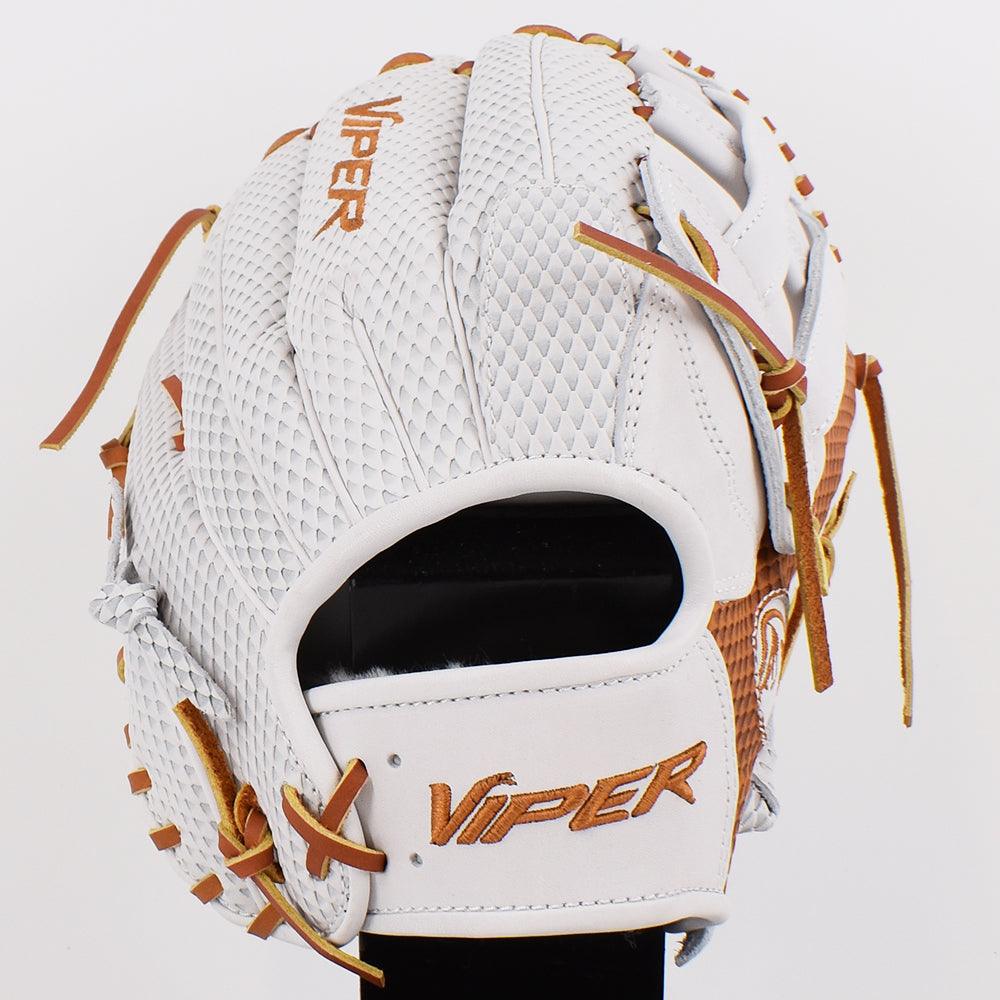 Viper Japanese Kip Leather Fielding Glove White/Tan