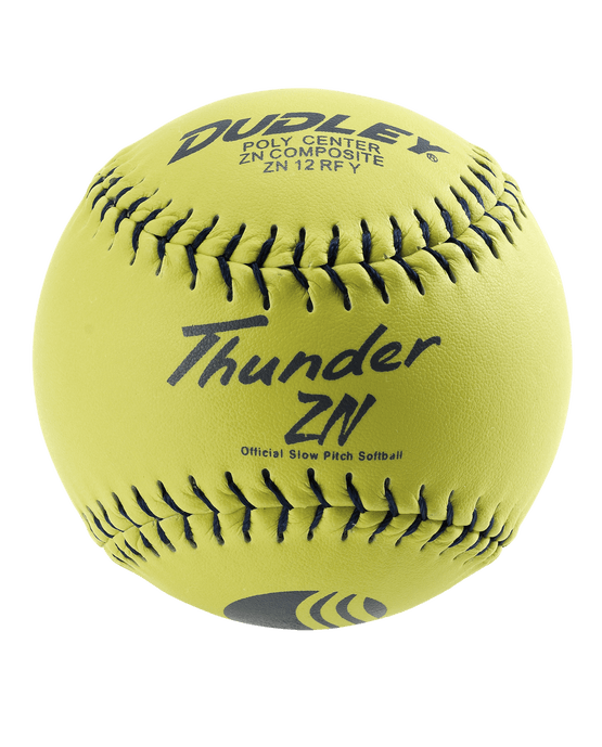 Dudley Thunder ZN Classic-M Stamp 40/325 USSSA 12 Slowpitch Softballs - 4U540Y