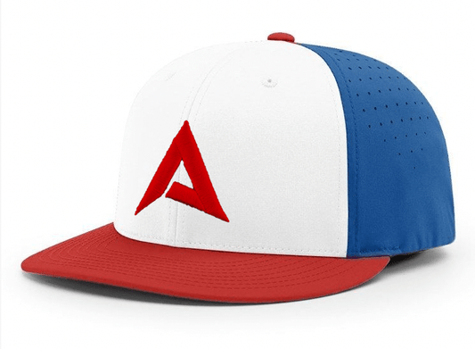 Anarchy CA i8503 Performance Hat - New Logo - White/Red/Royal