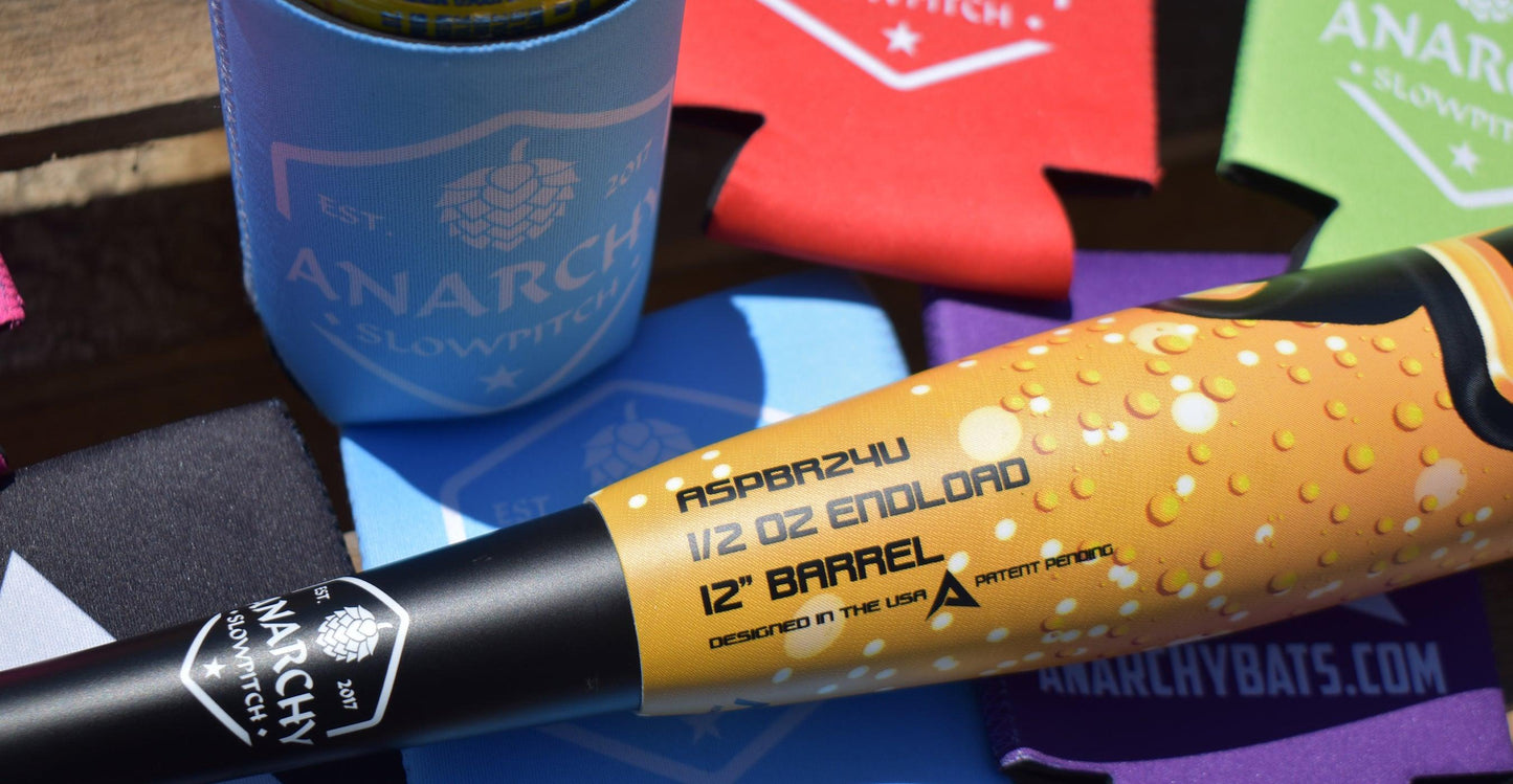 2024 Anarchy Beer 1/2oz End Load USSSA Slowpitch Softball Bat ASPBR24U