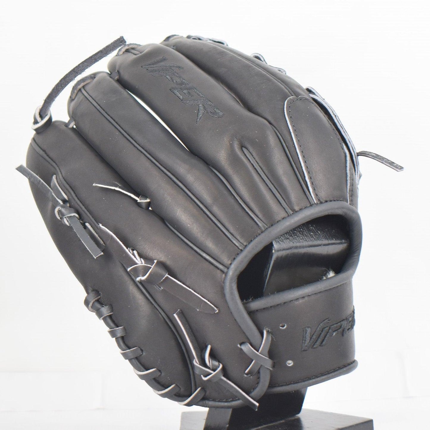 Viper Japanese Kip Leather Slowpitch Softball Fielding Glove  Blackout