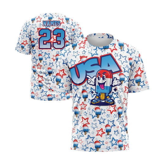 USA Pop Short Sleeve Jersey (Customized Buy-In)