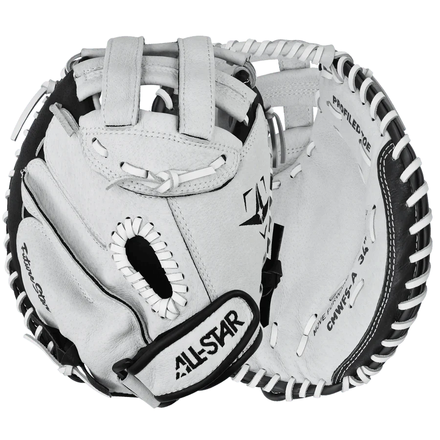 All-Star Future Star Catching Mitt/Glove - White