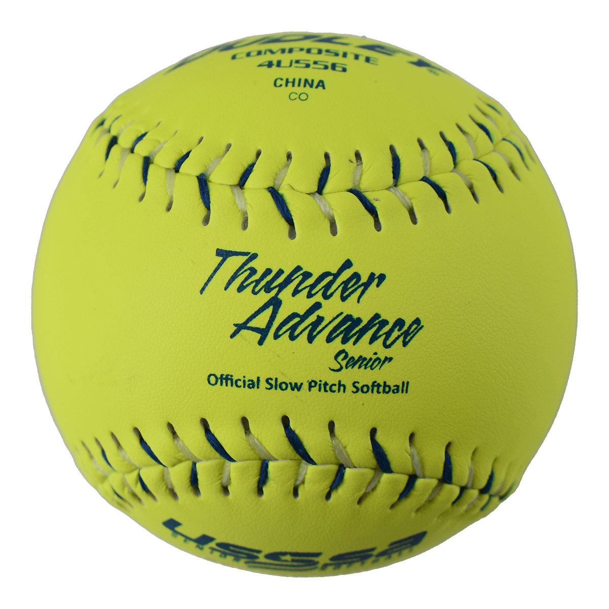 Dudley Thunder Advanced Senior 44/375 USSSA 12 Composite Slowpitch Softballs - 4U556