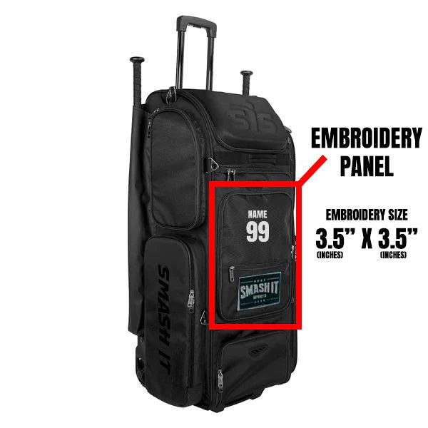SMASH OPS V3 GUERRILLA Anarchy Charcoal/Black Roller Bag