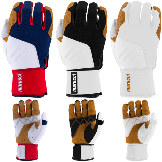 Marucci Blacksmith Batting Gloves- MBGBKSMFW