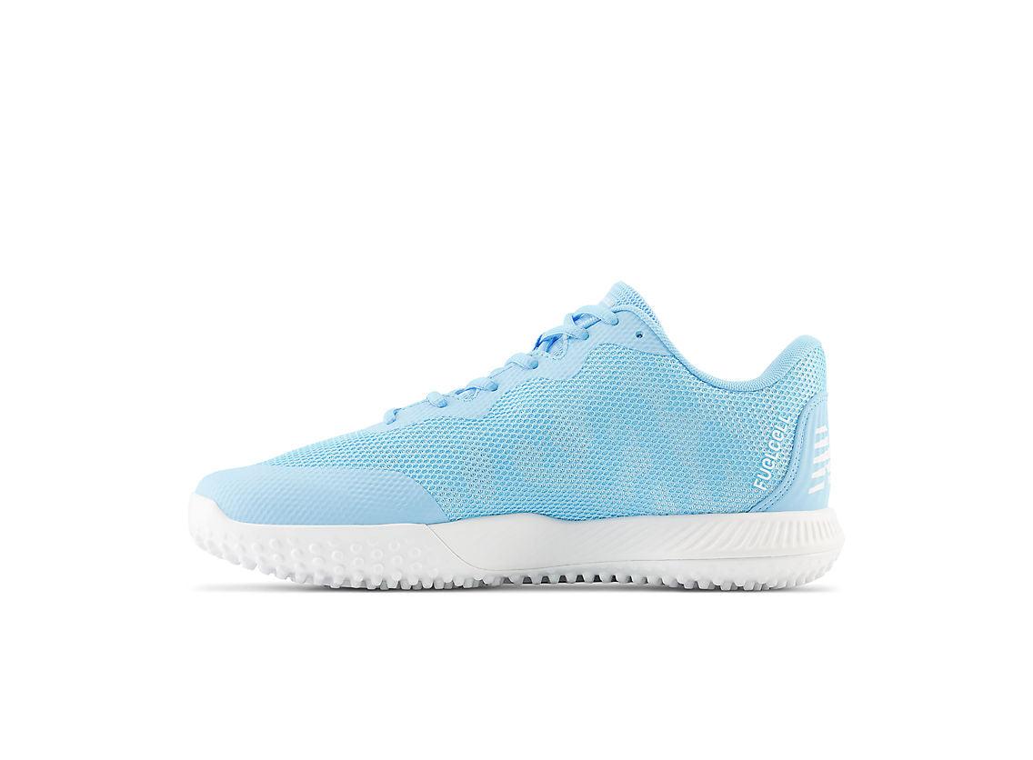 New Balance Men's FuelCell 4040 V7 Turf Baseball Shoes - Sky Blue / White - T4040TC7