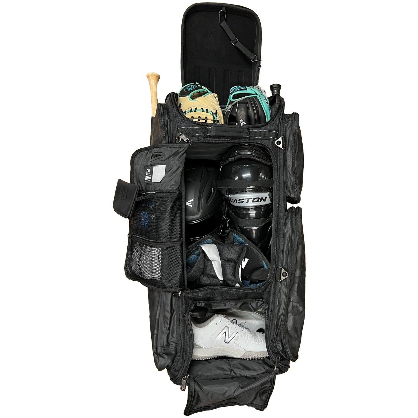 SMASH OPS V3 GUERRILLA Charcoal/Black Roller Bag