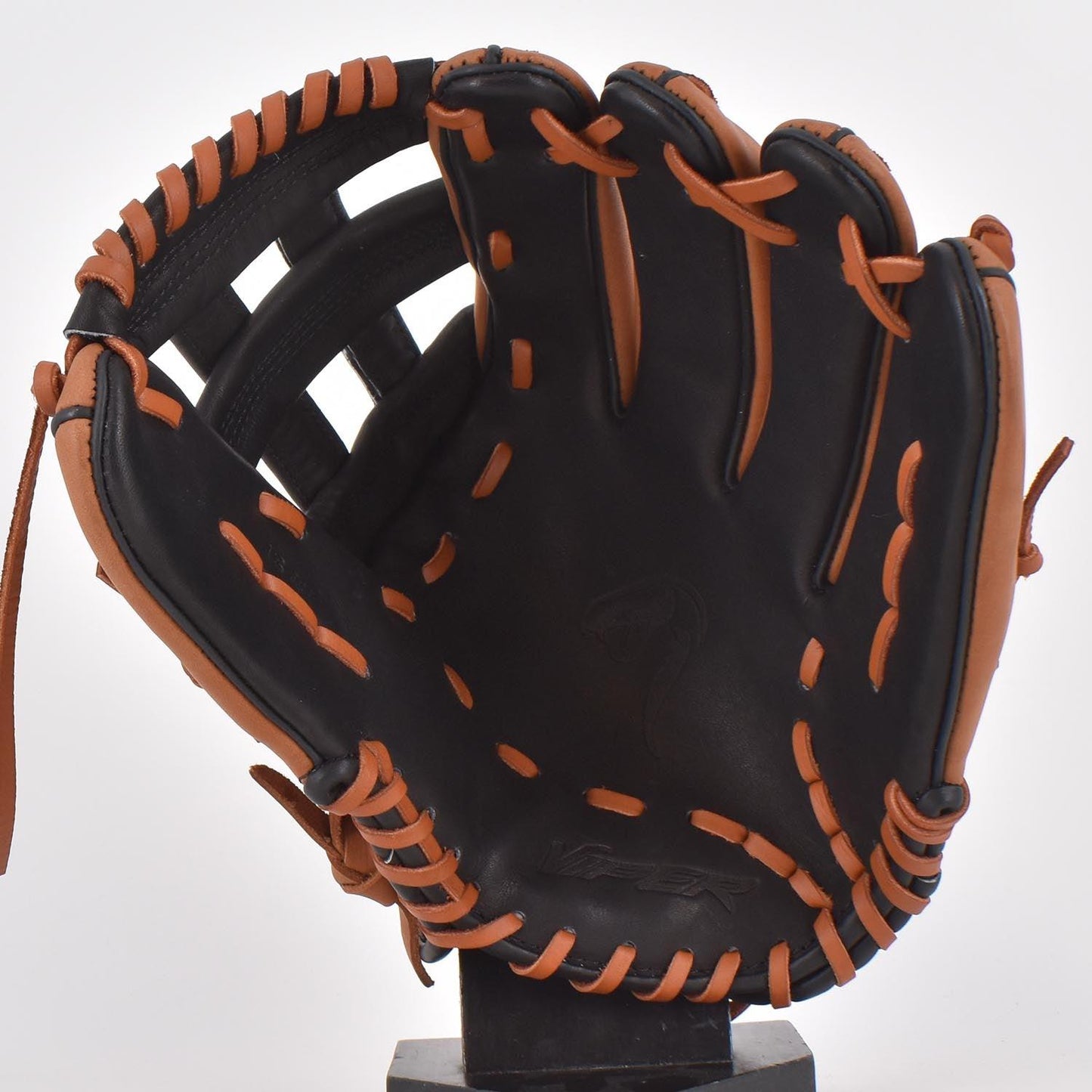 Viper Japanese Kip Leather Slowpitch Softball Fielding Glove “ Brown/Black
