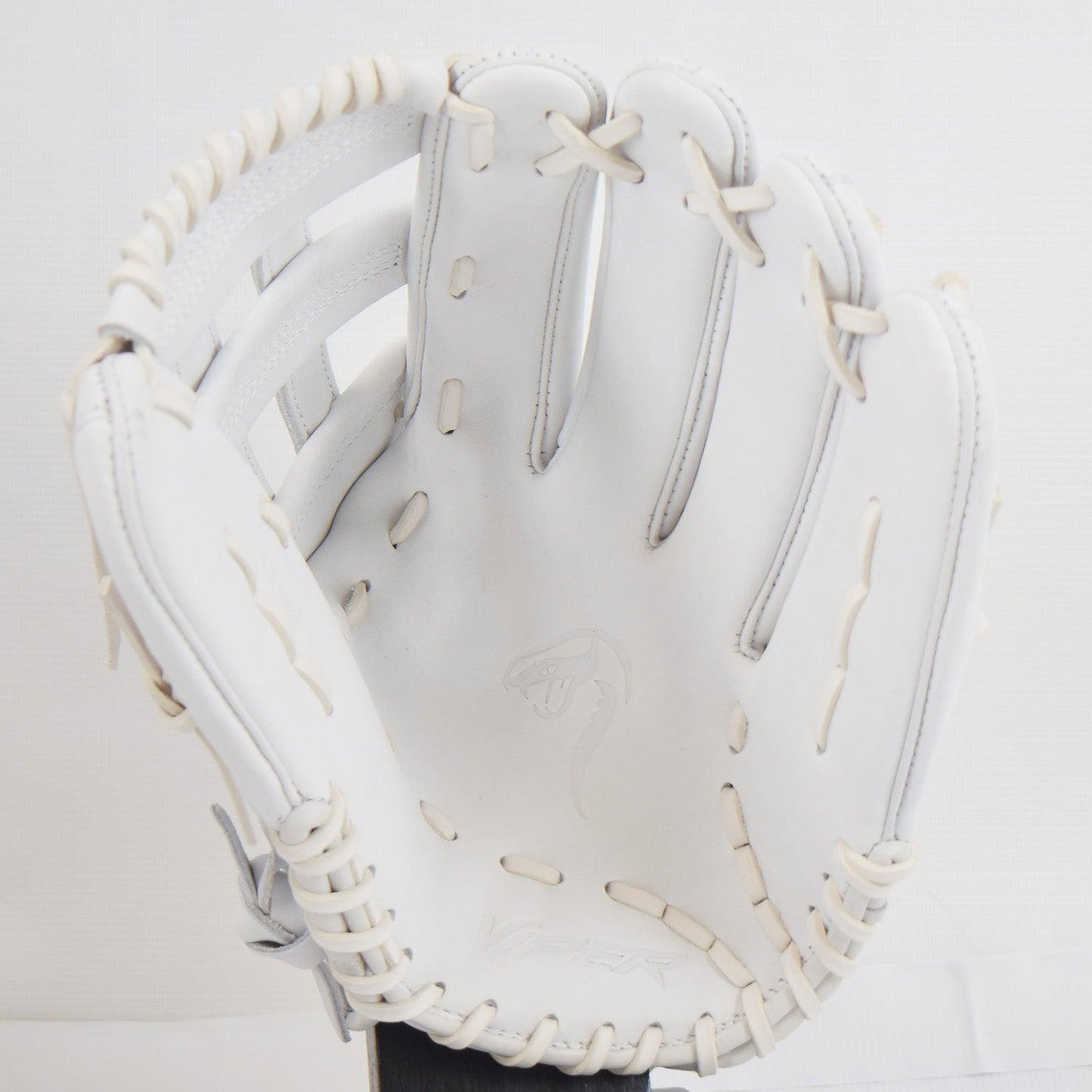 Viper Japanese Kip Leather Slowpitch Softball Fielding Glove  Whiteout