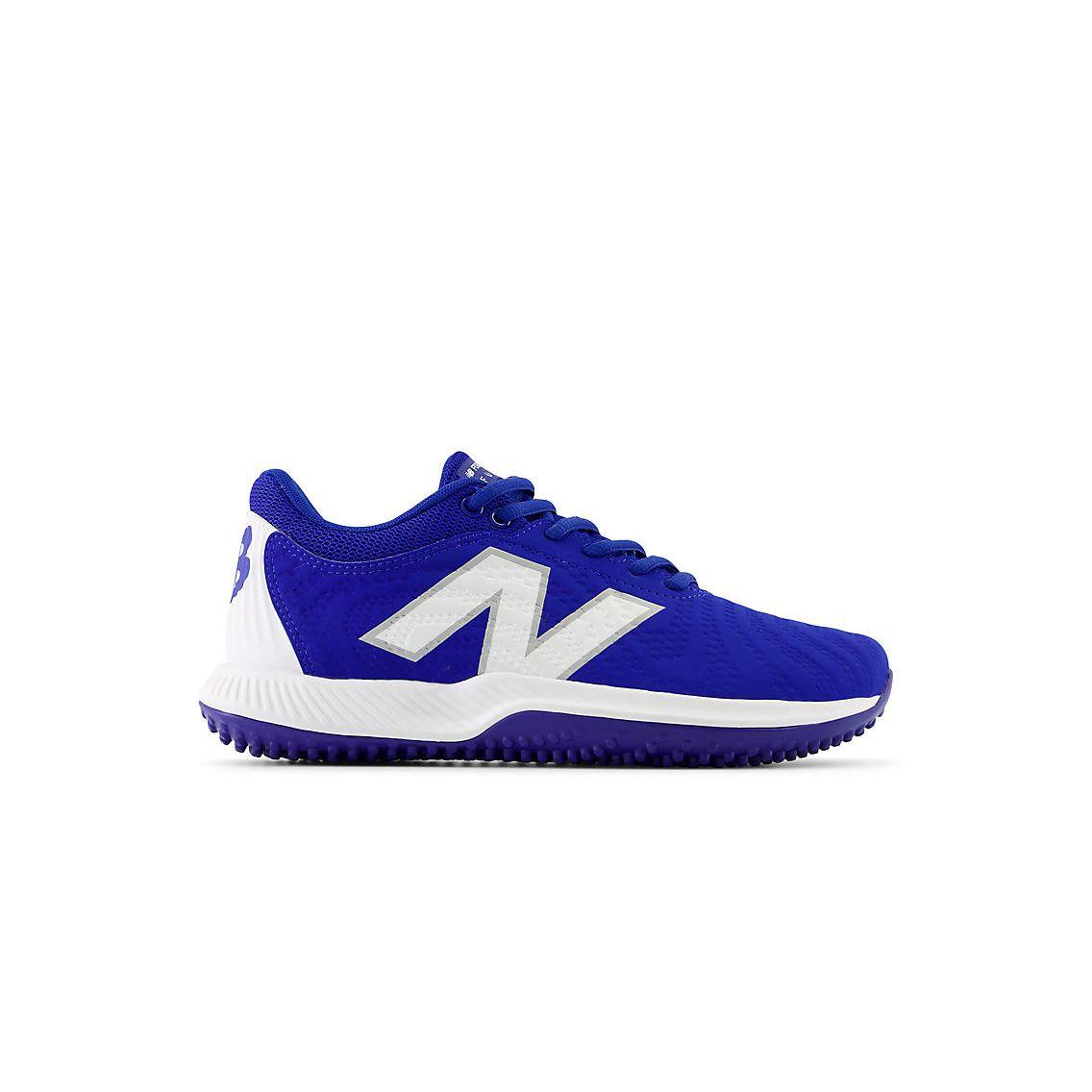 New Balance Women's FuelCell FUSE v4 Turf Trainer Softball Shoes - Team Royal/Optic White - STFUSEB4