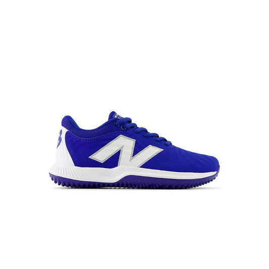 New Balance Women's FuelCell FUSE v4 Turf Trainer Softball Shoes - Team Royal/Optic White - STFUSEB4