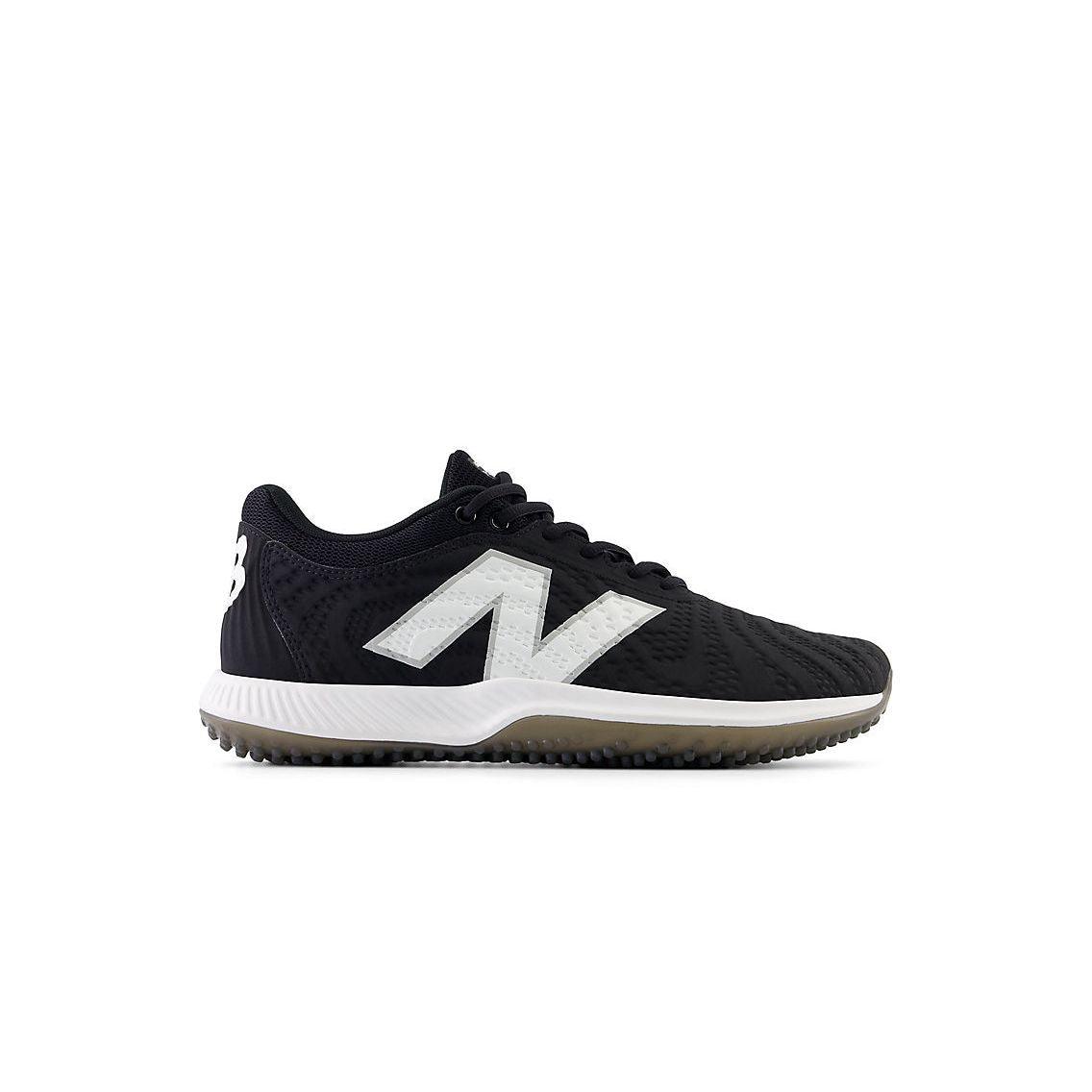 New Balance Men's FuelCell 4040 V7 Turf Baseball Shoes - Black / Optic White - T4040SK7